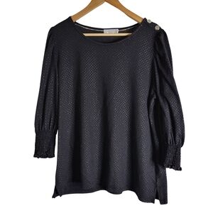 Elegant Black Women's Blouse